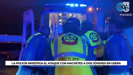 La Policía investiga el ataque con machetes a dos jóvenes en Usera