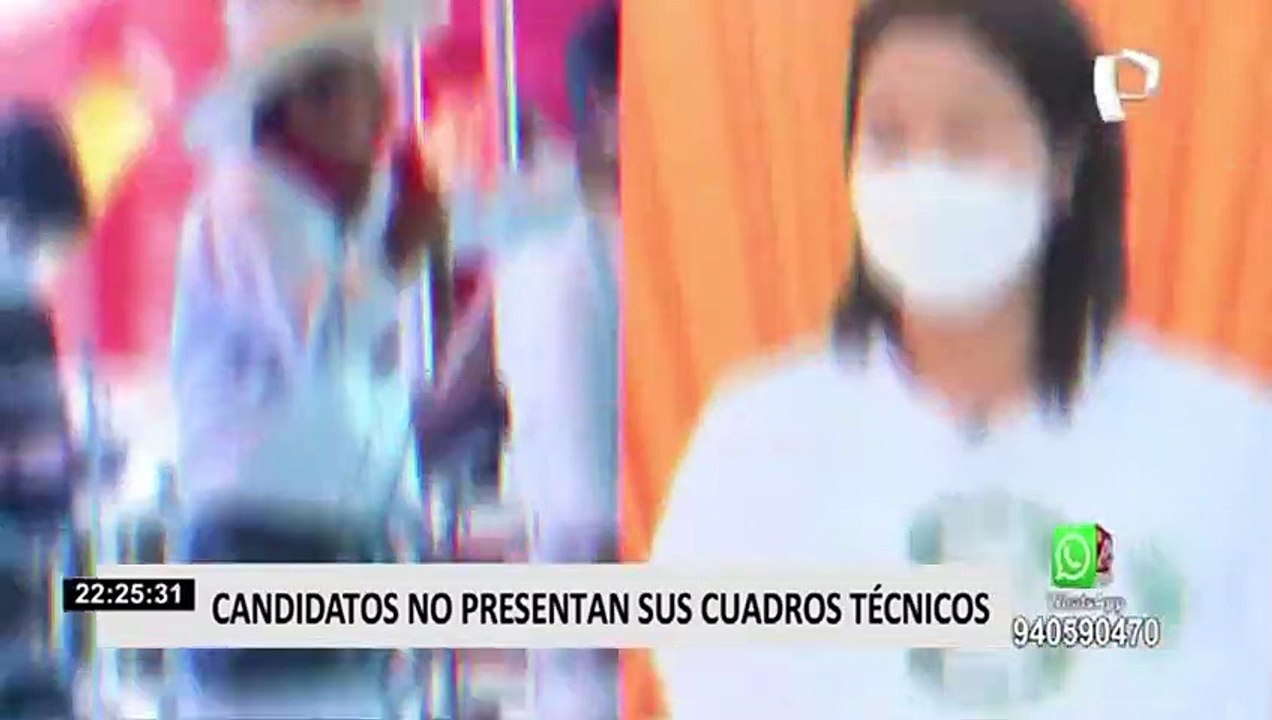 Segunda vuelta: candidatos aún no presentan quienes ocuparán cargos técnicos