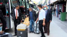 OTOGARDA BİLET SATIŞ SİSTEMLERİ KİLİTLENDİ, İSTANBUL'DAN GÖÇ BAŞLADI