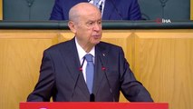 MHP Genel Başkanı Bahçeli: 