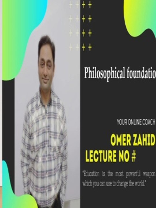 Philosofical foundation