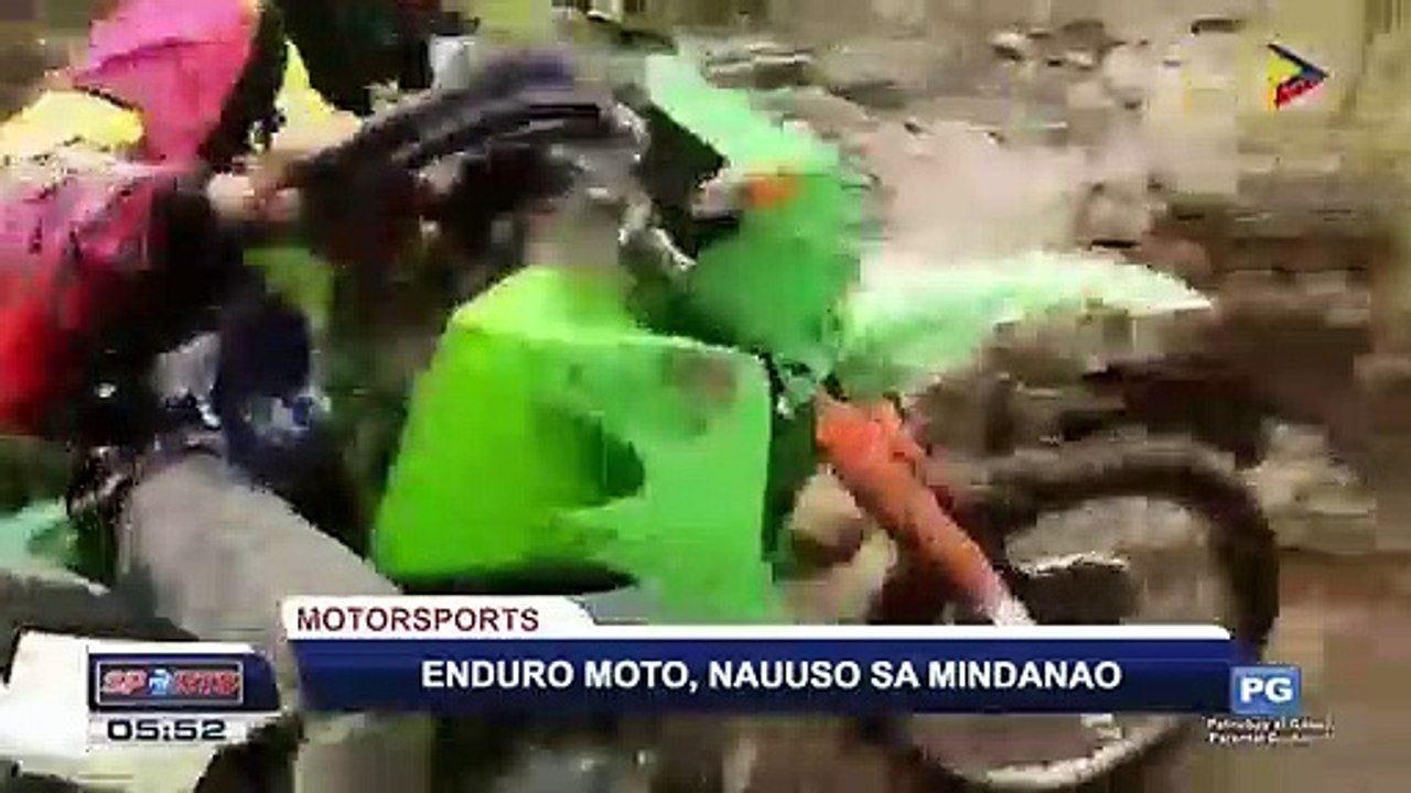 Enduro moto, nauuso sa Mindanao