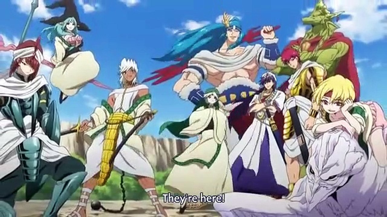 Magi The Labyrinth Of Magic Sharrkan Yamuraiha The Hunt Video Dailymotion