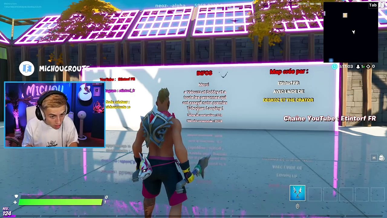 Je Découvre Une Map Toboggan Looping Sur Fortnite !  (Wouuuuw)