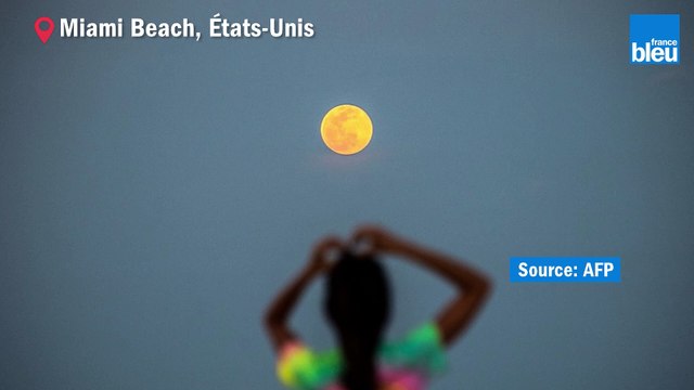 Les plus belles images de la Super Lune