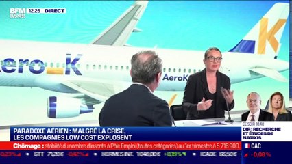 Emmanuel Combe (économiste) : Malgré la crise, les compagnies ériennes low cost explosent - 27/04