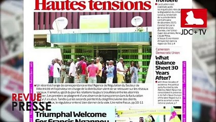 REVUE DE PRESSE CAMEROUNAISE DU 27 AVRIL 2021