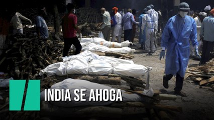 Crisis humanitaria brutal por la pandemia en India