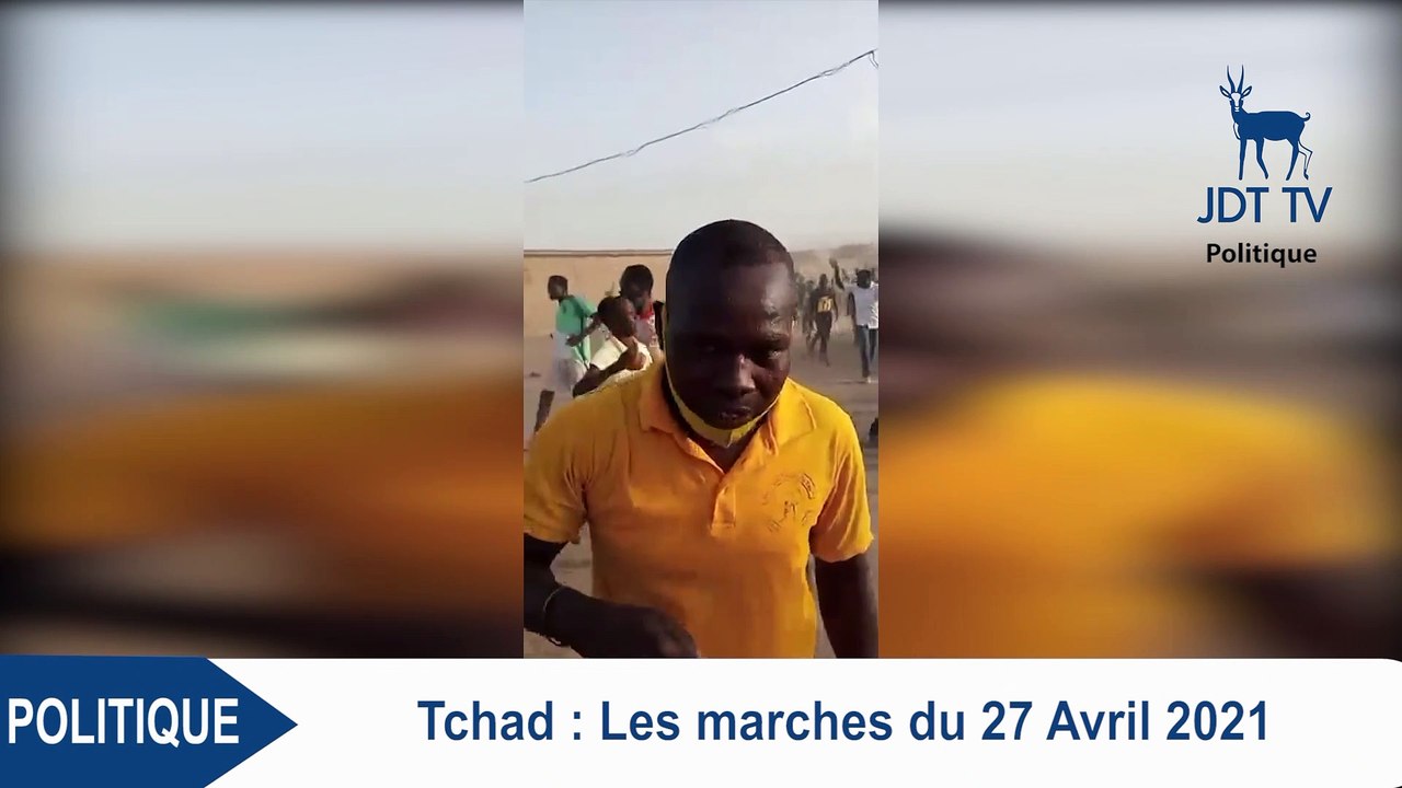 Manifestations au Tchad : plusieurs jeunes prennent d'assaut  les rues ce 27 avril
