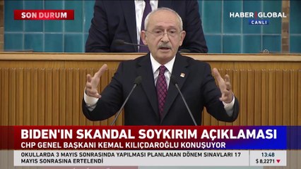 Kılıçdaroğlu'dan Biden'ın skandal soykırım ifadesine tepki