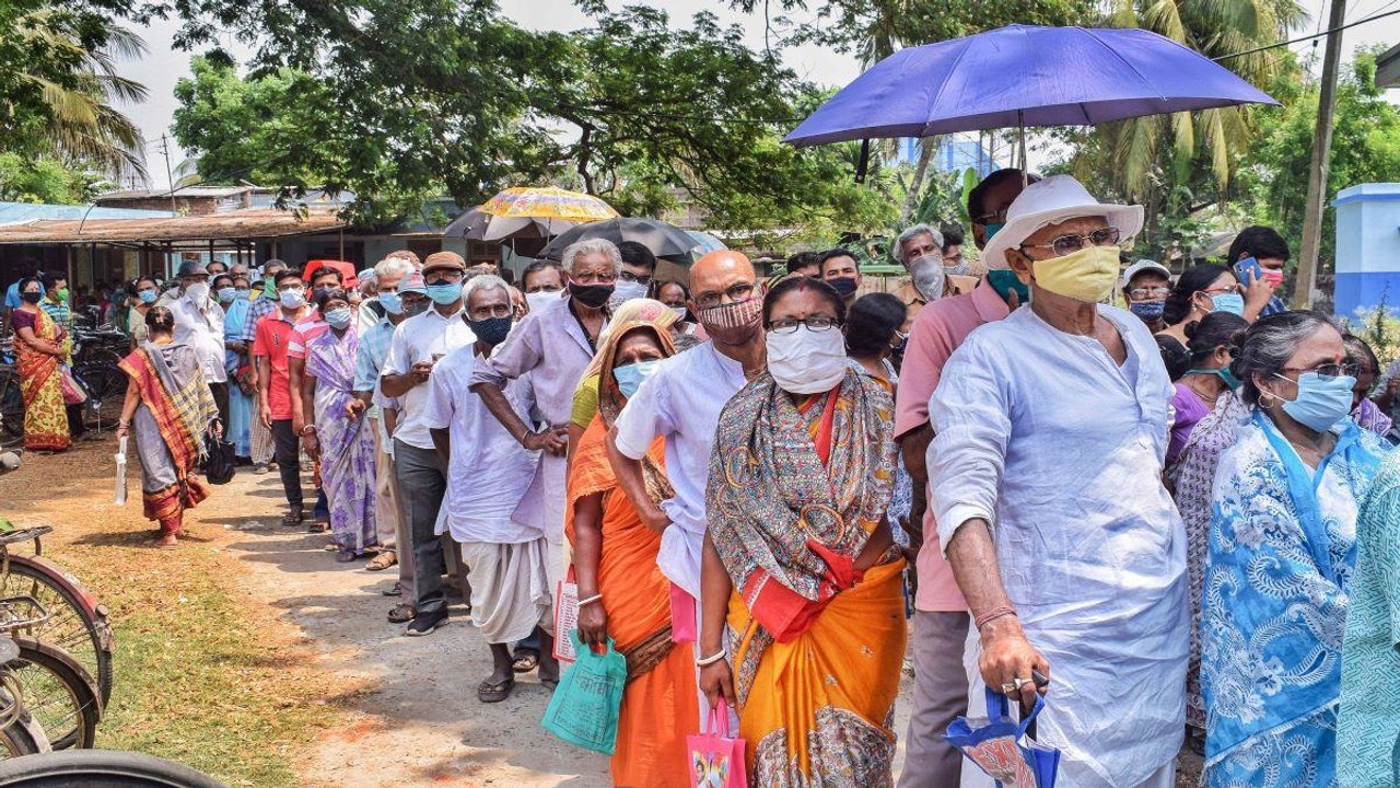 Corona cases increase amid Bengal assembly elections