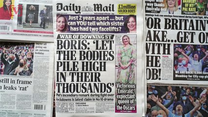 Witnesses Are Willing to Speak ‘Under Oath’ That Boris Johnson Made ‘Let Bodies Pile High’ Comment