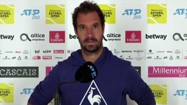 ATP - Estoril 2021 - Richard Gasquet : 35 ans, c'est l'âge où ça commence à devenir difficile !