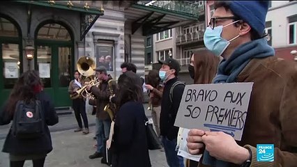 Pandémie de Covid-19 : le rideau se lève enfin dans un théâtre de Bruxelles