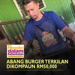 Abang burger terkilan dikompaun RM50,000