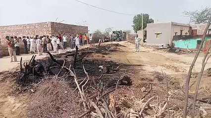 आग ने छीन ली सिर से छत, परिवार से मुखिया