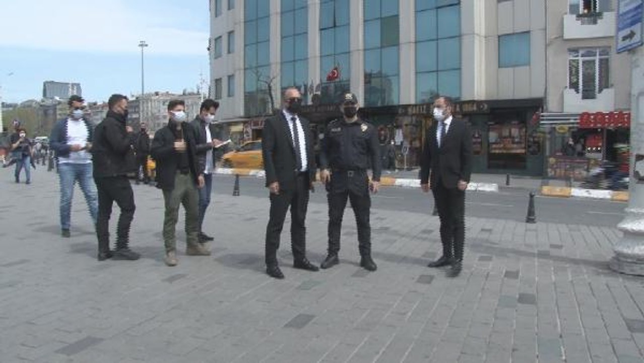 Son dakika haber: İSTANBUL EMNİYET MÜDÜRÜ AKTAŞ TAKSİM MEYDANI'NDA İNCELEMELERDE BULUNDU