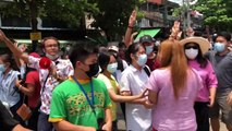 متظاهرون بورميون يحاولون إعادة النبض إلى الشارع رغم القمع