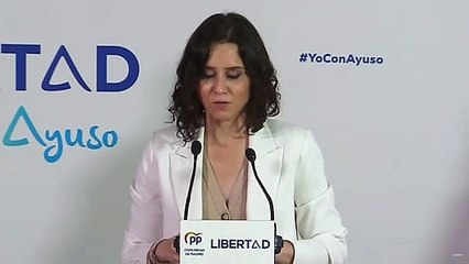 Ayuso pide al PSOE que la apoye si no quiere que pacte con Vox