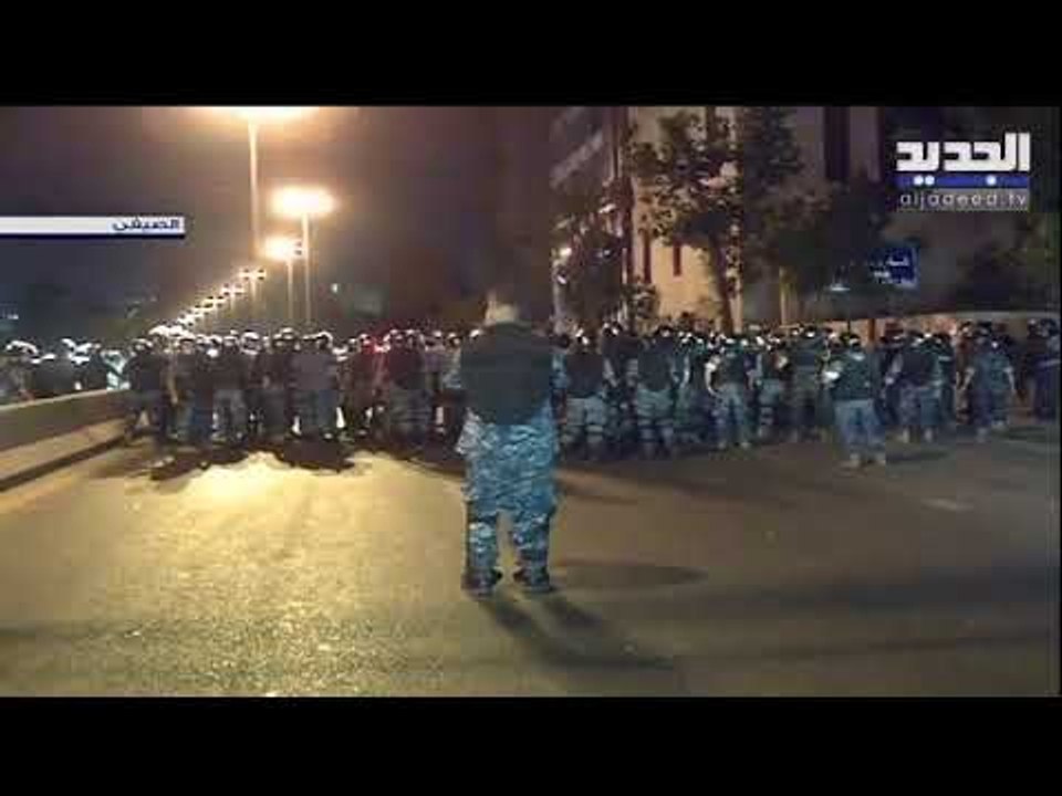 مراسل الجديد : ماذا حصل بين المحتجين والقوى الأمنية في وسط بيروت
