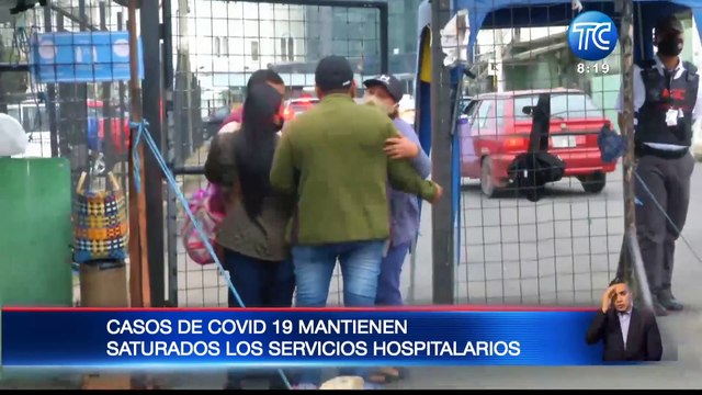 Casos de Covid mantienen saturados servicios hospitalarios