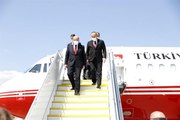 Son dakika haber... - Bakan Çavuşoğlu ve KKTC Cumhurbaşkanı Tatar Cenevre'de