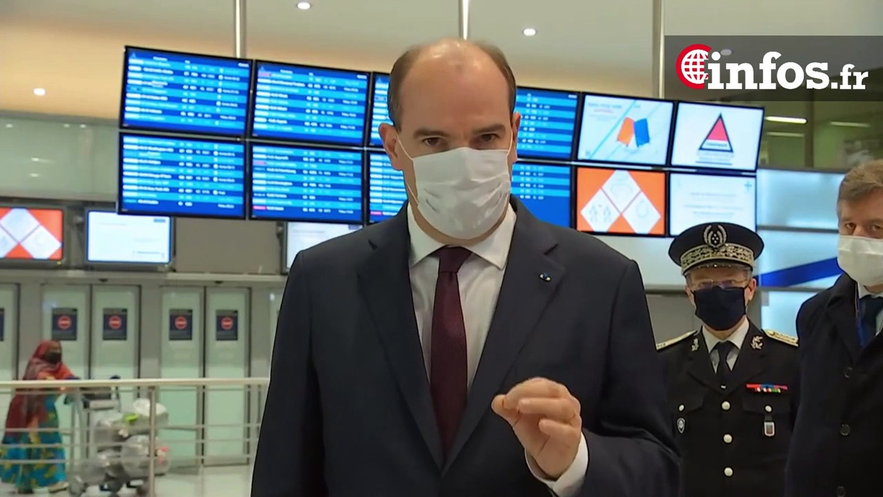 Contrôles aux frontières, déclaration du Premier ministre depuis l’aéroport Paris-Charles de Gaulle