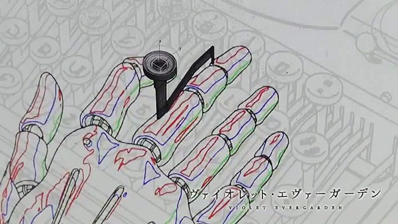 Violet Evergarden ||►Behind The Scenes◄|| 3D Cg Typewriter [#3]