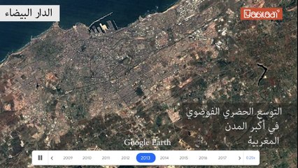البيضاء وميناء طنجة المتوسط وضاية عوا بين سنتي 1984 و2020