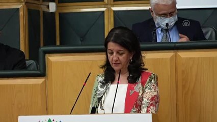 Buldan, HDP TBMM Grup Toplantısı'nda konuştu