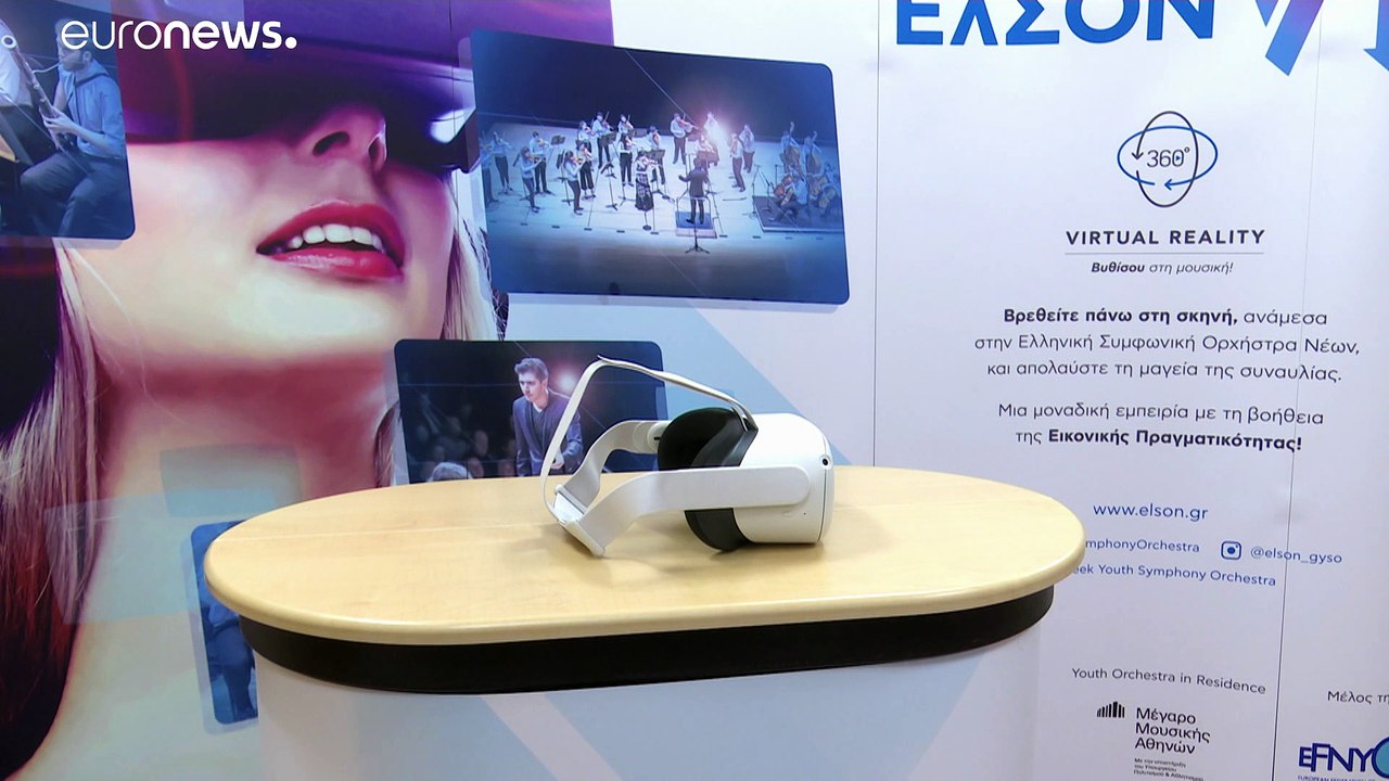 Griechenland: Konzerterlebnis mit Virtual-Reality-Maske