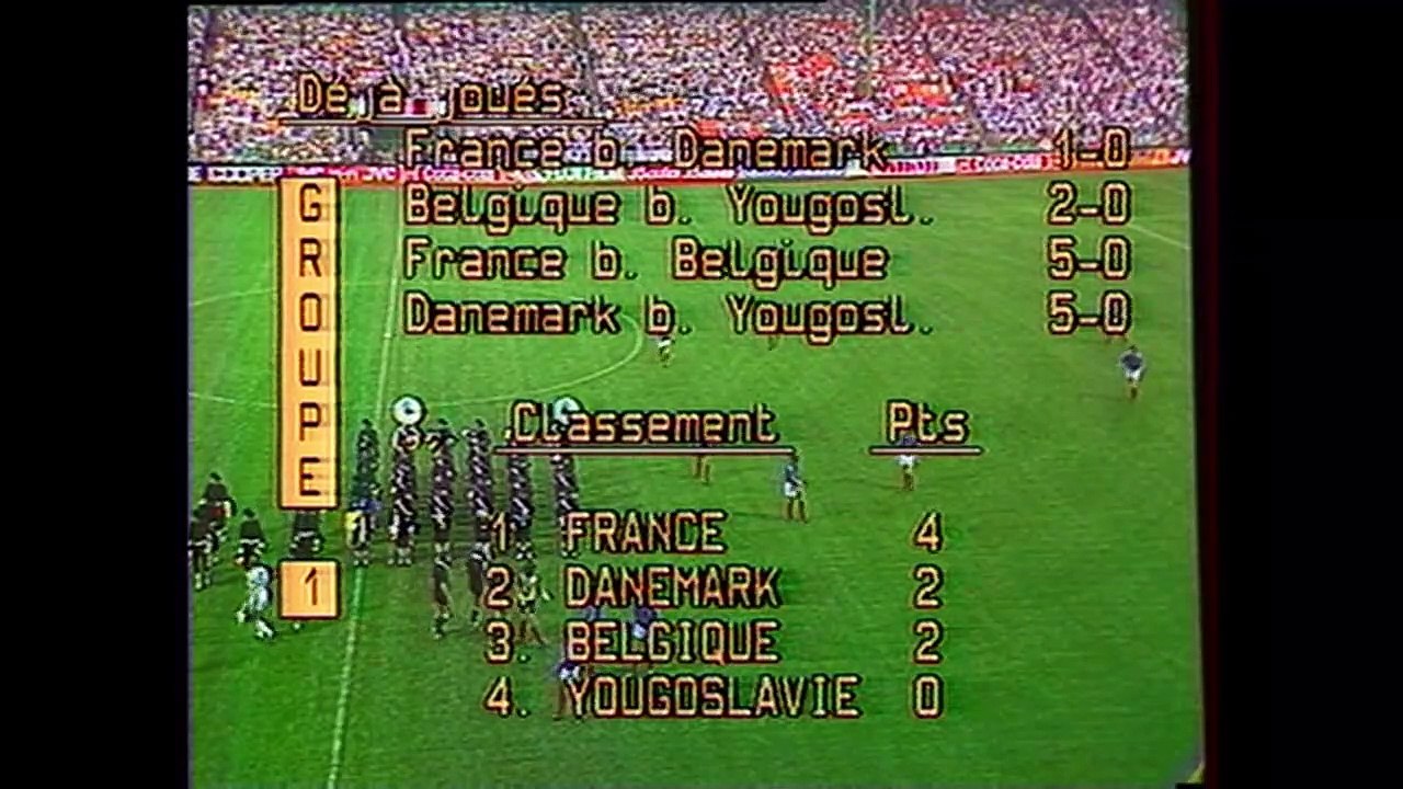 Foot - Replay : Euro 1984 : France - Yougoslavie