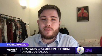 UBS takes $774 million hit from Archegos fallout