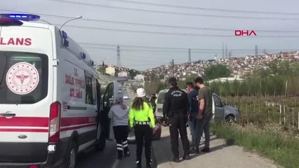 FREN YERİNE GAZA BASINCA KAZA YAPTI