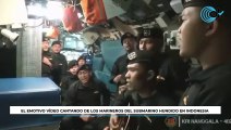 El emotivo vídeo cantando de los marineros indonesios