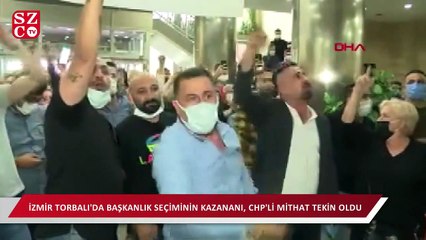 Torbalı'da başkanlık seçimini CHP'li Mithat Tekin kazandı