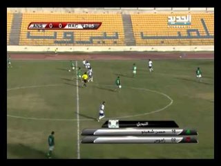 دوري الفا اللبناني لكرة القدم - مباراة الانصار مع الراسينغ - الاسبوع الاول كاملة