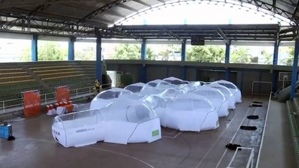 El novedoso y multifuncional hospital de campaña creado por estudiantes colombianos