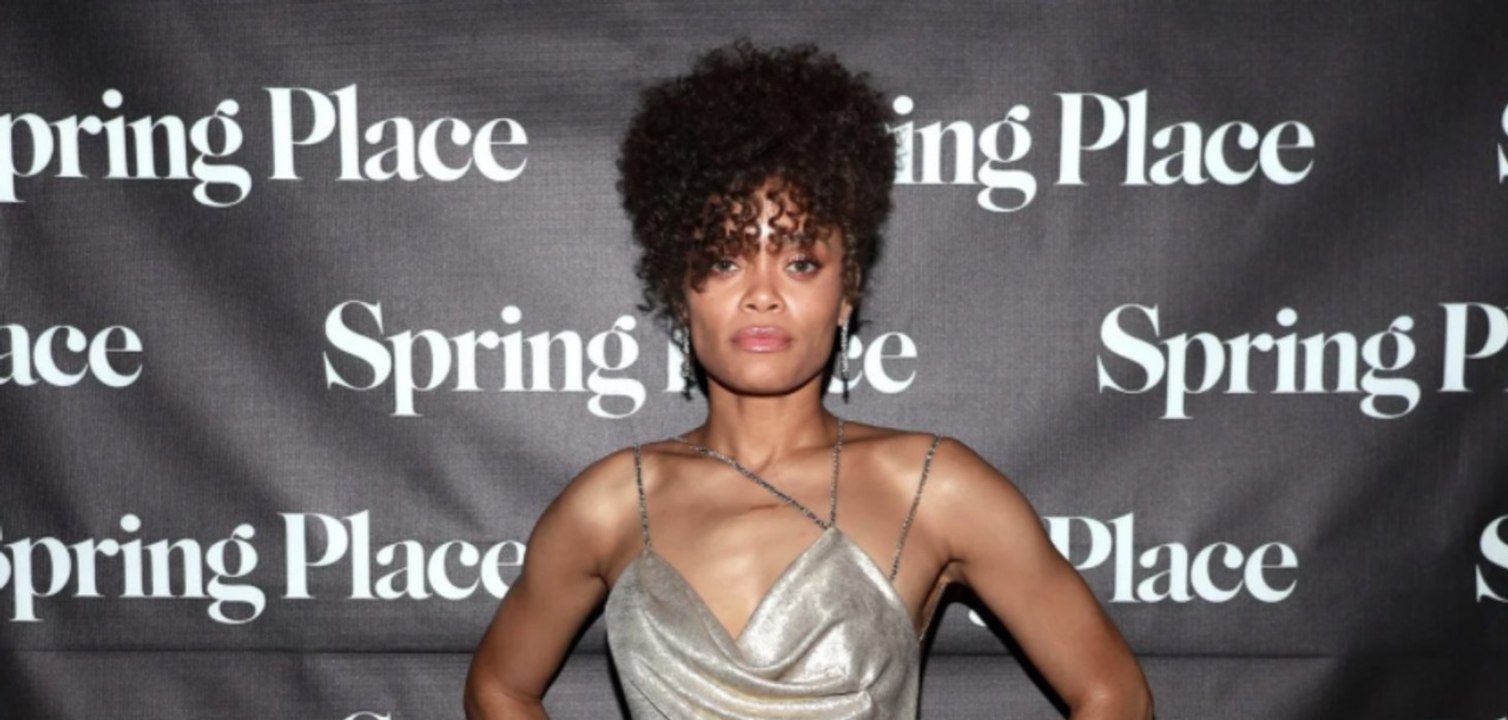 Andra Day Paired Her Backless Gown With Platform Ugg Slippers at an Oscars After Party