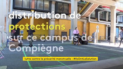 Précarité menstruelle : à Compiègne, une association offre des protections écologiques aux étudiantes