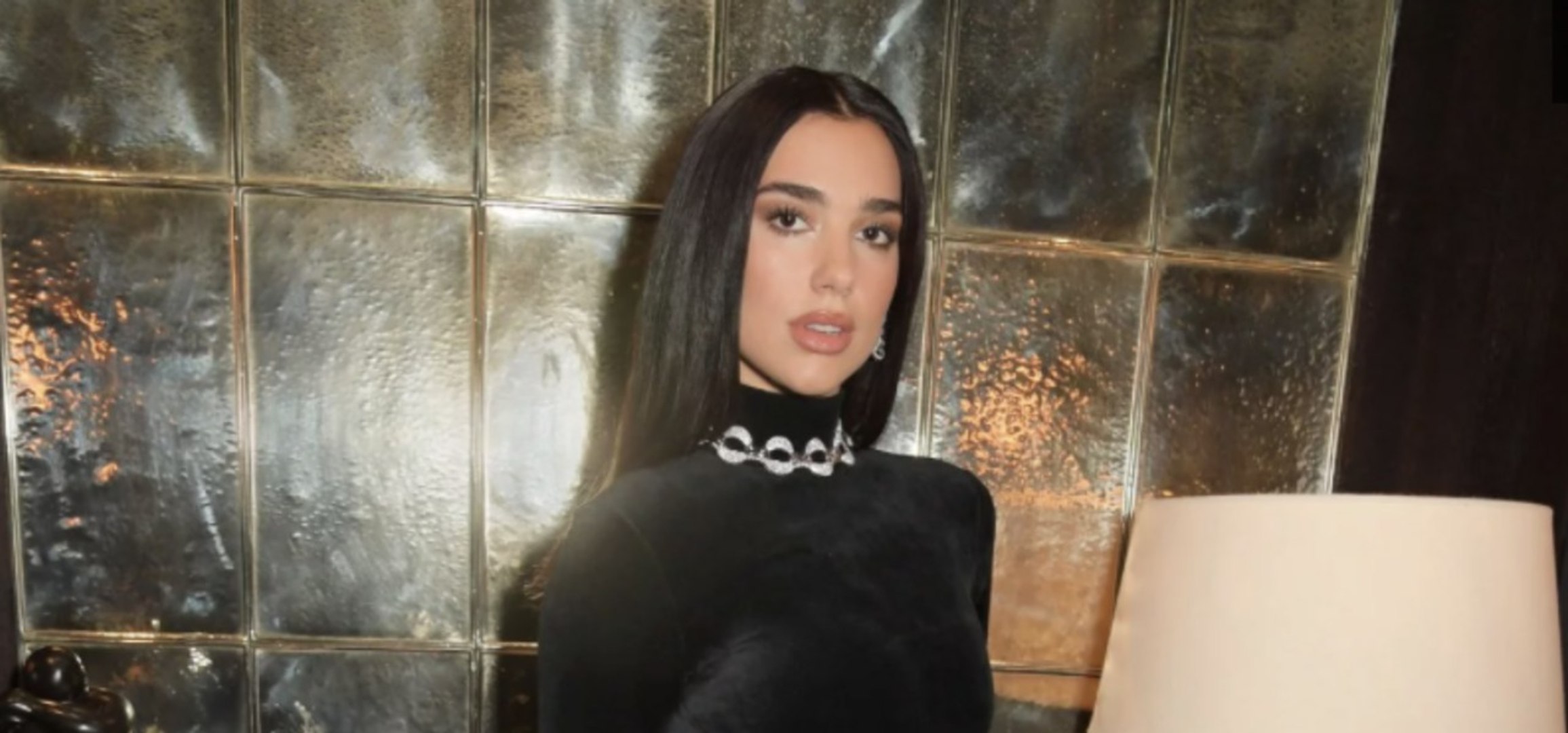 ⁣Dua Lipa Brought the Fashion Drama With Her Oscars Viewing Party Gowns
