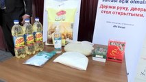 TİKA'dan Kırgızistan'daki ihtiyaç sahibi ailelere gıda yardımı