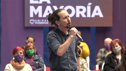 Iglesias: "¿Cómo es posible que no se haya producido todavía una sola palabra de la Casa Real condenando la violencia fascista?"