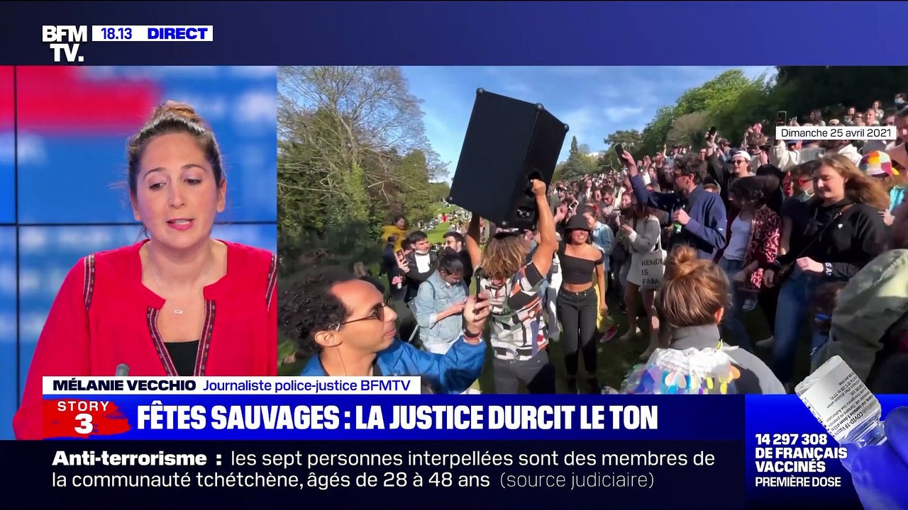 Story 4 : La justice durcit le ton face à la multiplication de fêtes sauvages - 27/04