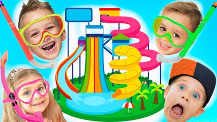 Vlad and Niki - Roma's Birthday Party at Waterpark