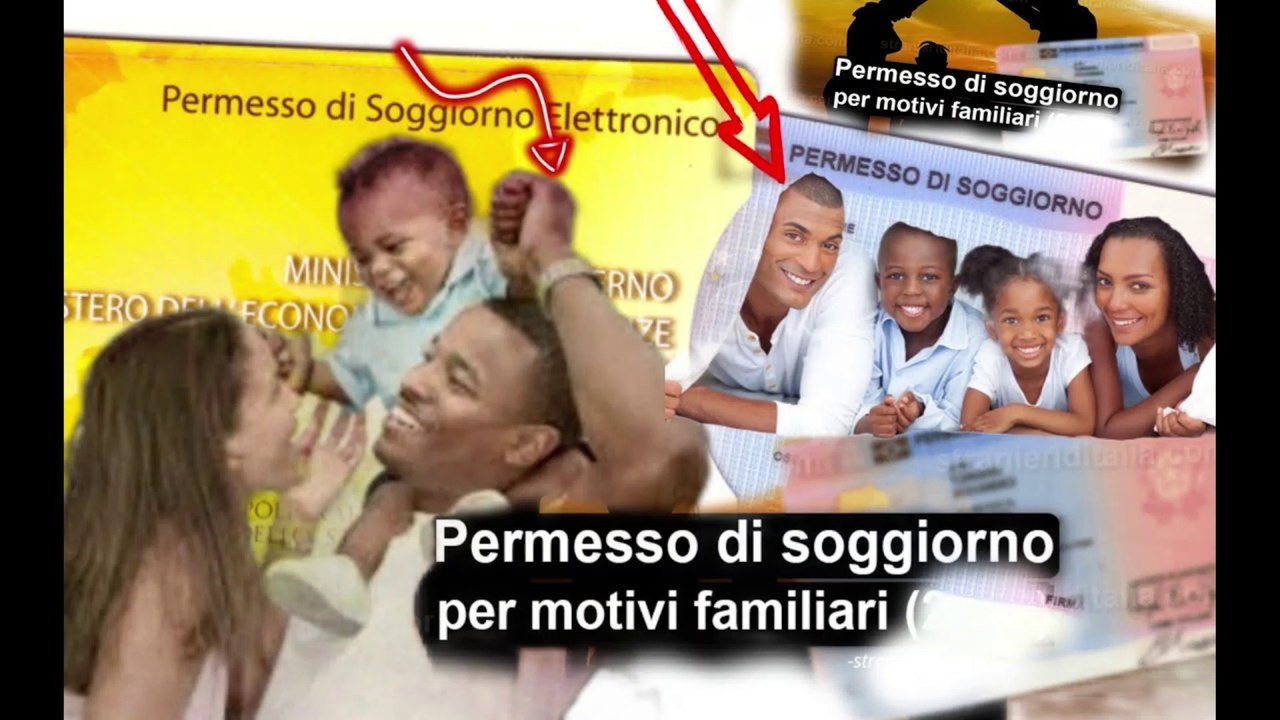 Permesso di soggiorno motivi familiari e come ottenerlo.(ricongiungimento familiare)