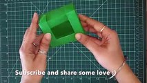 Easy Origami Tissue Box | Diy | How To Make An Origami Tissue Paper Box