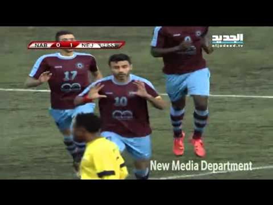 النجمة يتقدم على النبي شيت 1-0 بهدف عباس عطوي د.5