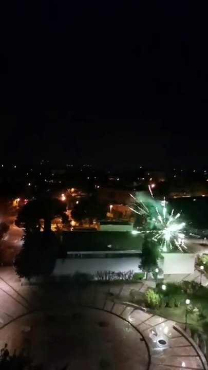 TIRS DE MORTIERS BEZIERS DANS LE QUARTIER DE LA DEVEZE AVRIL 2021