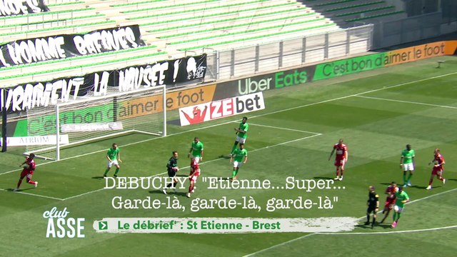 Le débrief' d'ASSE-BREST, Aouchiche est-il au niveau ? Les 2 ans de la Gambardella et une statue pour Robert Herbin … C'est le programme de Club ASSE !
